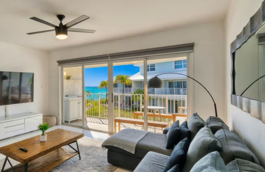 7mile Beachfront! 3 bedroom family beach condo