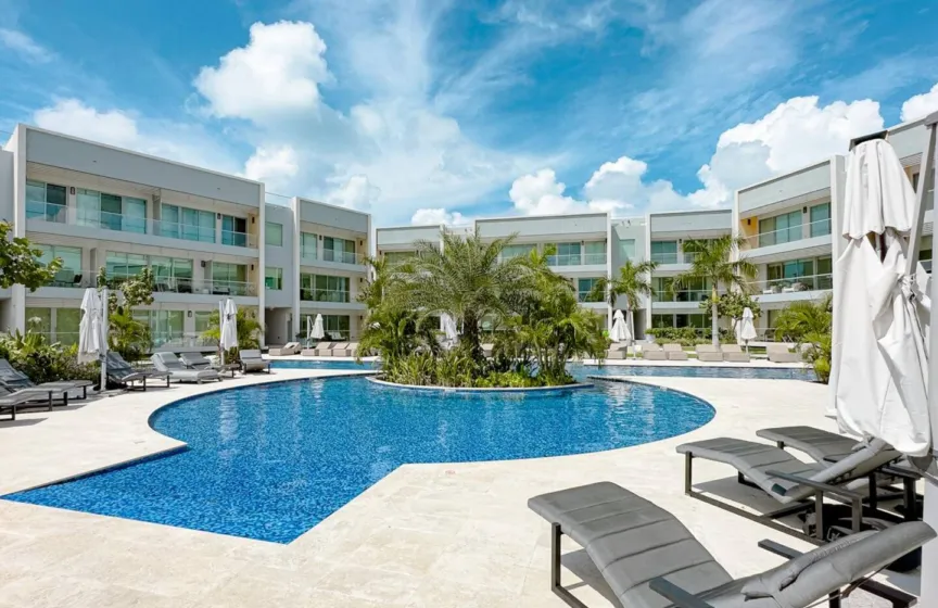 Luxury 2BR Condo | Walk to Seven Mile Beach, Pools