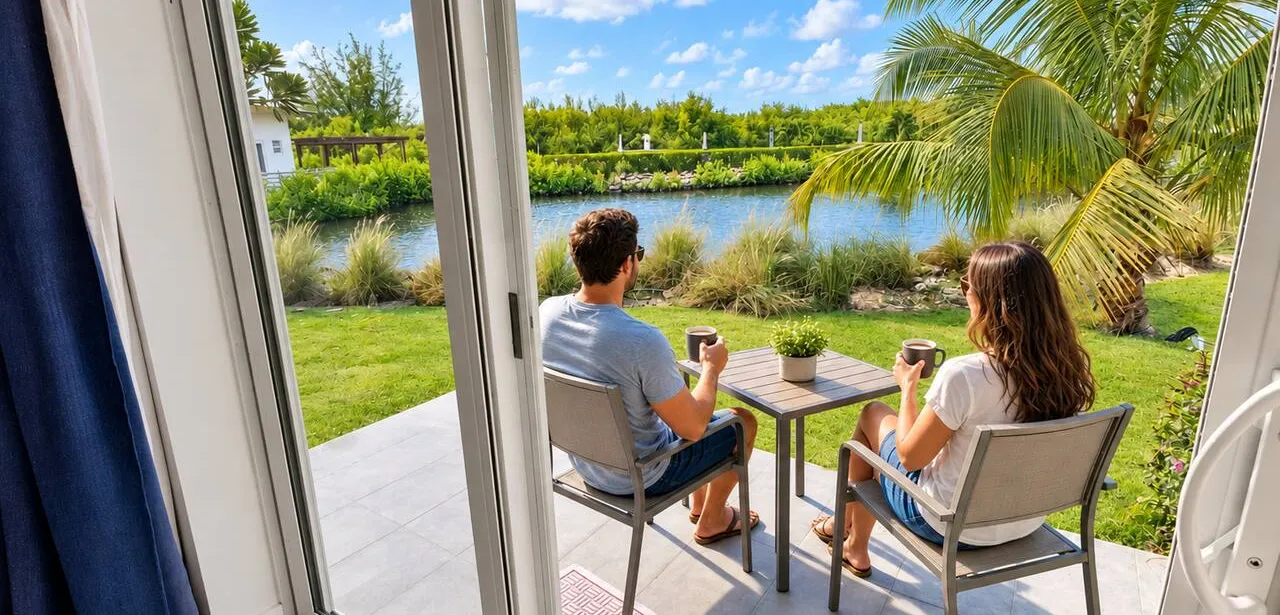 Sunny Lakeside Condo w/ Pool & Gym, West Bay — main photo